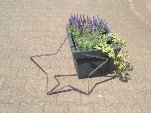 Star Metal Star Edelrost Decoration made of metal for home and garden