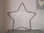 Star metal star decoration made of metal decosters Ø 50 cm
