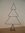 Schöner Weihnachtsbaum Tannenbaum aus Metall Dekoration fürs Haus