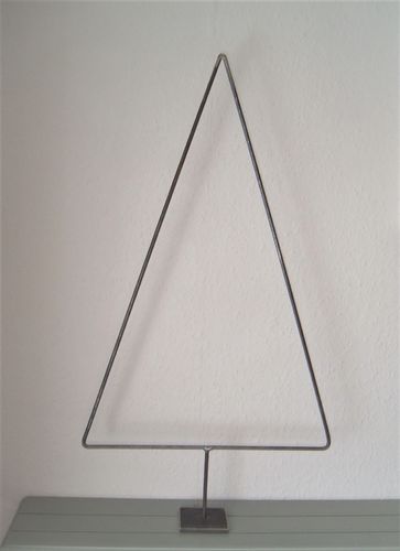 Weihnachtsbaum aus Metall - modernes Design - 1-tlg.
