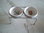 Cat Food Bar Double cup holders including 2 ceramic bowls