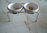 Cat Food Bar Double cup holders including 2 ceramic bowls