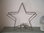 Stern aus Metall Teelichthalter inkl. Glas Weihnachtsstern Weihnachtsdeko