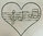 Heart of metal - music in the heart - melody of love - metal heart with clef and notes